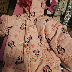 Minnie mouse jacket toddler 2t